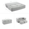 Kids Couch Modular Loveseat Children Furniture for Playroom