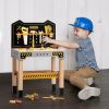 Wooden Tool Workbench Toy for Kids & Toddlers, Pretend Play Tool Toy Gift for Boys Girls