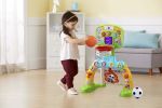 Count & Win Sports Center, Basketball and Soccer Toy for Toddlers, Teaches Physical Activity