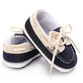 Baby soft bottom toddler shoes (Option: Blue-13)