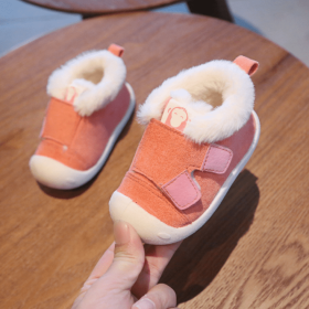 Children's Toddler Shoes (Option: Orange Pink-17-With Logo)